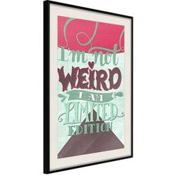 Arkiio Affisch I'm Not Weird [Poster] 40x60 Poster